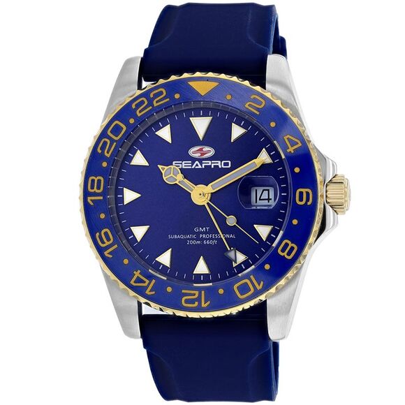 Seapro Men's Blue Dial Watch - SP0124
